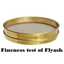 Read more about the article Fineness test of Flyash, Pozolanic material IS 1727-1967