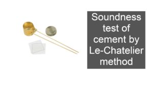Read more about the article Soundness test of cement by Le Chatelier