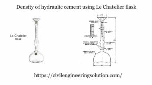 Read more about the article Density of cement using Le Chatelier flask