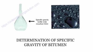 Read more about the article Specific gravity test of bitumen IS 1202